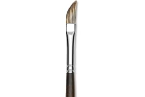 Silver Brush Limited 26121/2 in Monza Dagger Stripper Brush for Oil & Acrylics Paintings, Size 1/2 in, Long Handle