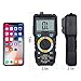 Wood Moisture Meter, Upgrade Moisture Detector Wood Portable Water Moisture Tester for 8 Material Type Selection Moisture Detector with Digital LCD Pin Type, Range 0% ~ 80%, accuracy: ± 2%)