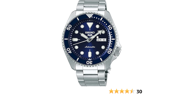 Seiko 5 SRPD51K1 Men's Watch Automatic Steel, Blue, Sporty : Amazon.com.au:  Clothing, Shoes \u0026 Accessories