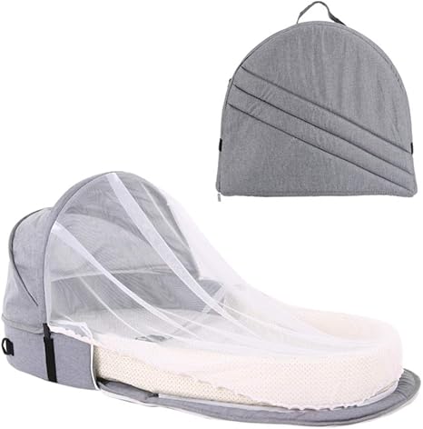 travel bassinet with mosquito net