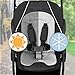Chicco BravoFor2 LE Standing/Sitting Double Stroller, Eucalyptus