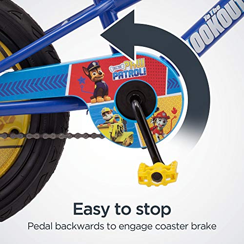 Nickelodeon Paw Patrol Boy's Bicycle With Training Wheels, 16Inch