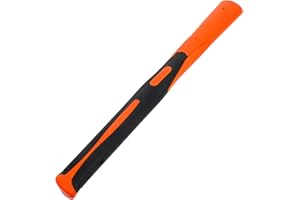 GADPIPARTY Shock-Proof Rubber Hammer Handle Replacement Fiberglass Grip Anti-Slip Comfortable Use for Household Workshop Construction Tools