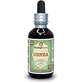 Herbal Terra LLC Usnea (Usnea barbata) Glycerite, Dried Thallus Alcohol-Free Liquid Extract 2 oz