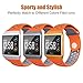 NO1seller Top Bands Compatible for Fitbit Ionic Small Large, Soft Silicone Sport Strap Accessories with Ventilation Holes Replacement Wristband for Fitbit Ionic Smartwatch Women Men