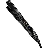 CROC Led Black Titanium Flat Iron 1 Inch