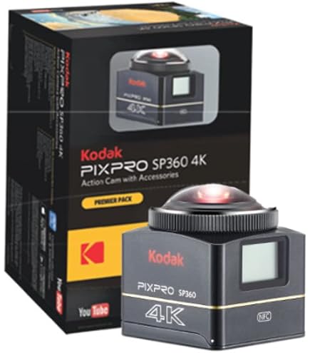 Telecomando Videocamera Kodak SP360 4K - Controllo A Distanza Per Foto E Video, Fino A 10 Telecamere - Foto 3