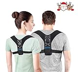 Comezy Back Posture Corrector for Women ＆ Men - Powerful Magic Stickers Adjustable Clavicle Brace - Best Effective and Comfortable Posture Brace