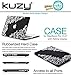 Kuzy - Older Version MacBook Pro 13.3 inch Case (Release 2015-2012) Rubberized Hard Cover for Model A1502 / A1425 with Retina Display Shell Plastic - Lace Black