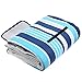 WOVTE 79 × 79 Inch Portable Foldable Outdoor Blanket with Waterproof Backing for Picnic, Beach, Hiking, Camping and Travel