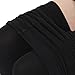 Aphro Women's Opaque Warm Tights Fleece Lining Pantyhose, Small - Black