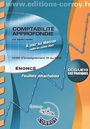 Comptabilité approfondie