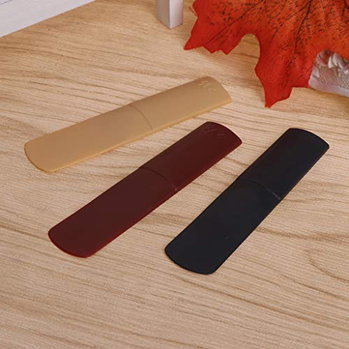 JAGENIE Alto Saxophone Sax Reed 2.5 Resin Mouthpiece Patches Pads Reeds Cap Sachs Parts