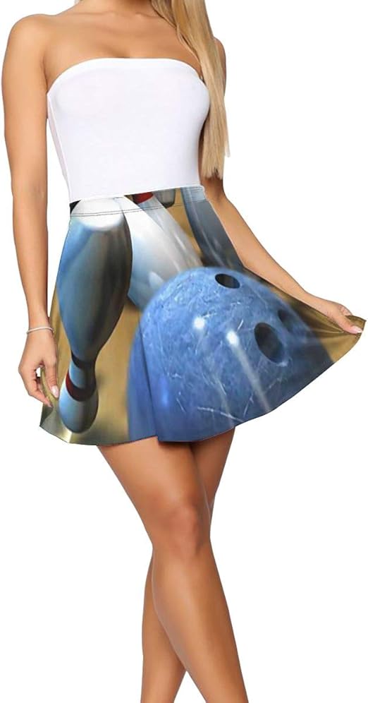 ladies grey bowling skirts