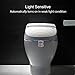Sky-shop Toilet Night Light/8 Color Changing Toilet Body Sensor Lights /LED Motion Activated Night Lights(White)