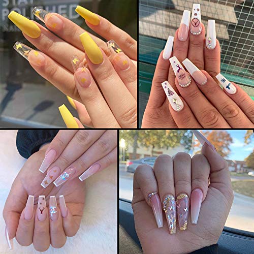 500pcs Coffin Nail Tips With Glue Skiner Clear Half Coverage False Nails French Fake Nails Acrylic Nails With Case Butterfly Nail Art Stickers Christmas Sticker 2 Mini Nail Files Pricepulse 500pcs Coffin Nail Tips With Glue Skiner Clear Half Coverage False Nails French Fake Nails Acrylic Nails With Case Butterfly Nail Art Stickers Christmas Sticker 2 Mini Nail Files Pricepulse