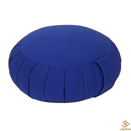 cojín de meditación/cojín zafu Yoga Made in Germany, Azul ...
