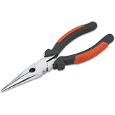 HI-SEAS Carbon Steel Long Nose Pliers, 8 inch