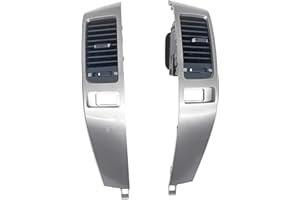MADAT Air Vent Trim wit Insert Frame Fit for Toyota Prado Land Cruiser Lexus GX470 2003-2009, Dashboard Air Vent Outlet Panel with Grille Replace 55474-60040, Pack of 2 (Left and Right)