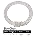 Women's Crystal Rhinestone Chain Waist Buckle Belt Luxury Sparkling Sash Waistband Accessory,Silver