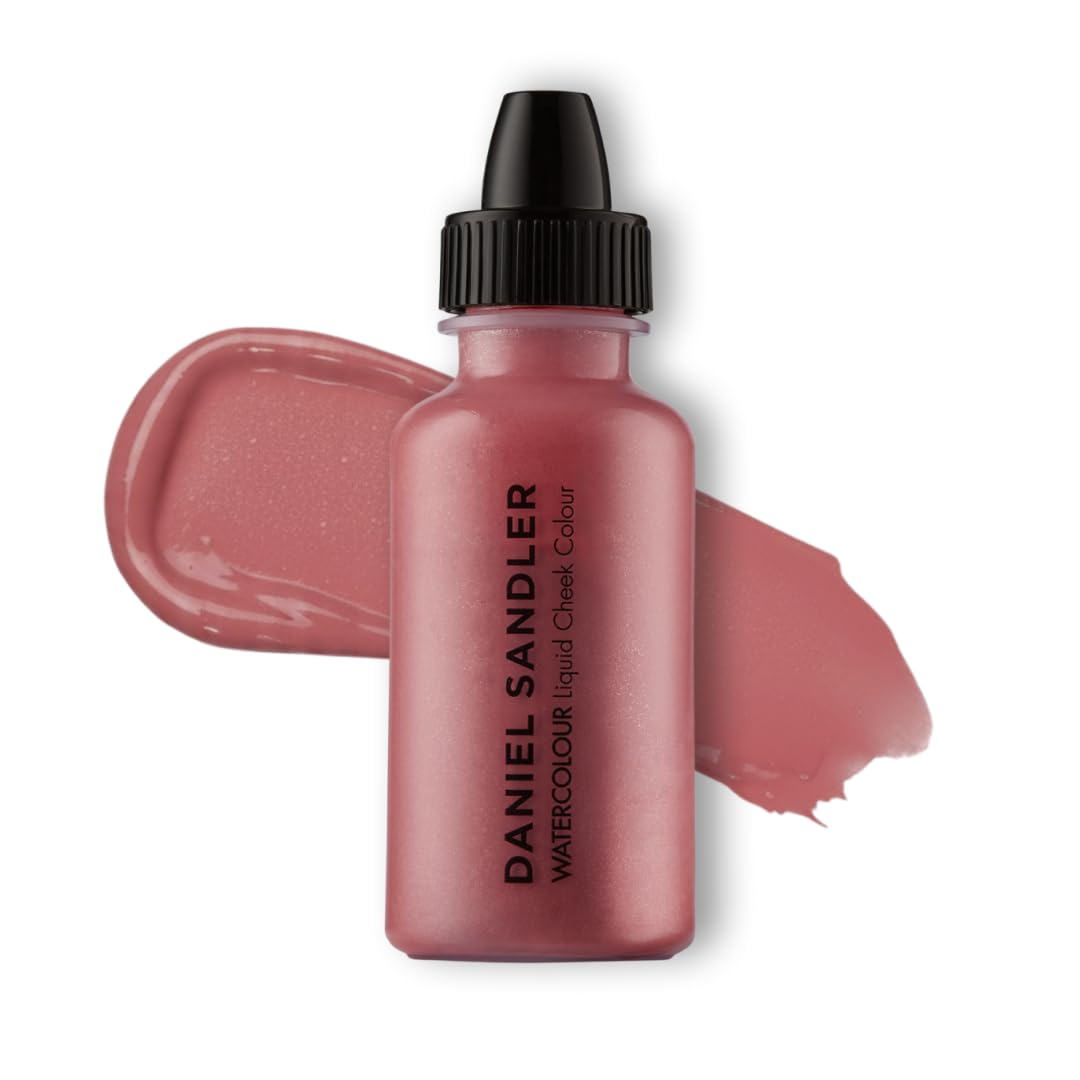 Daniel Sandler WATERCOLOUR LIQUID BLUSH 'SPICEY' – Lightweight, Buildable, Water-Resistant Formula for Cheeks, Lips & Eyes