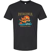 Patagonia Argentina Vintage Design Souvenir Unisex Cotton Crew Neck T-Shirt