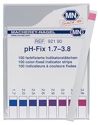 Macherey-Nagel, 92190, pH-Fix 1.7-3.8, Box of 100