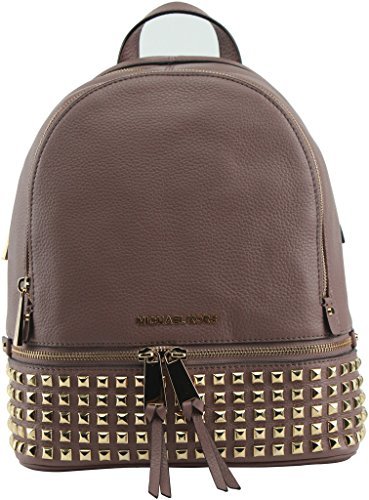 Michael Kors - Rhea Zip Dusty Rose Small Backpack MICHAEL Michael Kors Rhea Backpack - Navy in Pink | Lyst main image 2