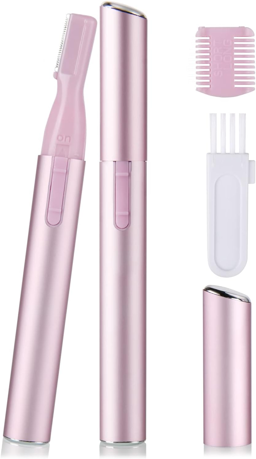 ACWOO Eyebrow Trimmer Upgraded Mini Portable Face Hair Shaver