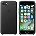 Apple Leather Case for iPhone 7 - Black