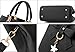 Dreubea Womens Handbag Tote Shoulder Purse Leather Crossbody Bag (Royal Blue)