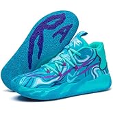 Wqsugnt Mens Multicolor High Top Basketball Shoes Non-Slip Breathable Running Shoes Fahsion Lightweight Outdoor Gym Sneakers