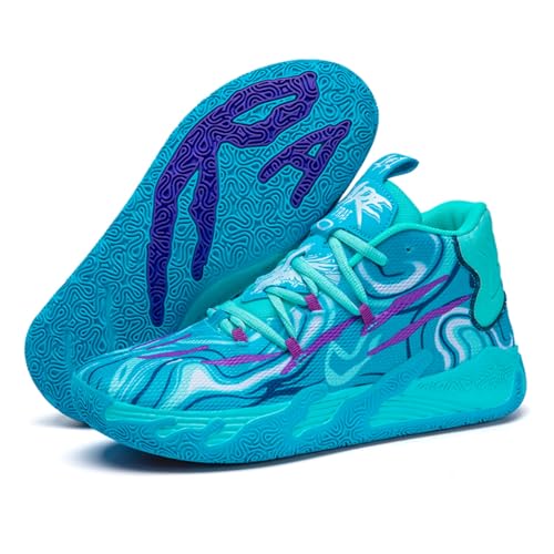 Wqsugnt Mens Multicolor High Top Basketball Shoes