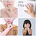 UNGLINGA Large Prefilled Wind Up Chicks Easter Eggs Basket Stuffers Decorations for Toddler Boys Girls Kids Gift LED Flashing Chicken Wings Toy Fillers Party Supplies with Stickers