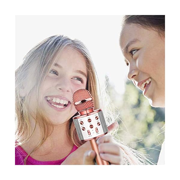 GeschenPark Toys for 3-12 Year Old Boys Girls, Wireless Microphones for Kids Gifts for 3-12 Year Old Boys Girl Toys for…