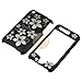 Laser Black Hawaii Premium Designer Hard Crystal Snap-on Case for Apple iPhone 3G, 3GS 3G-S