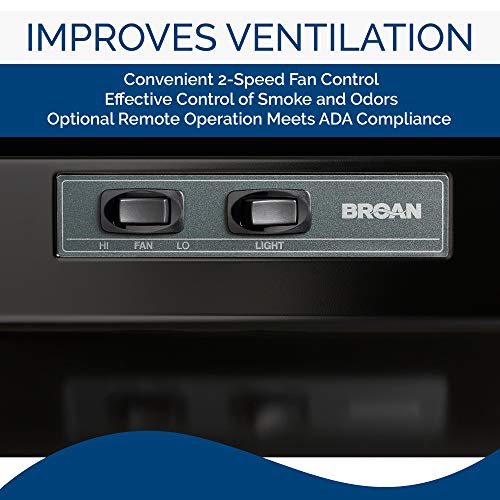 BroanNuTone Economy 30inch Easy Install Convertible