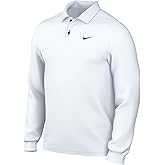 Nike Dri-FIT Men's Victory Long-Sleeve Golf Polo – Moisture-Wicking, Lightweight Stretch, 2-Button Polo