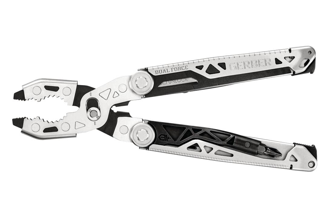 GERBER 1059828 Dual Force Multi-Tool, Silver