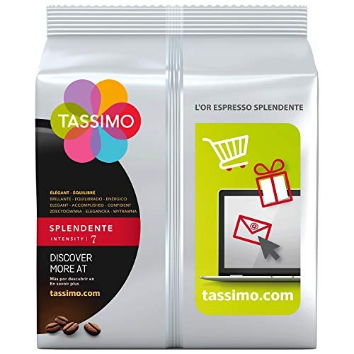 TASSIMO L'OR Espresso Splendente Kaffeekapseln T-Discs Pods 10er Pack, 160 Getränke – Bild 7