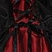 Biwinky Kids Girls Gothic Vampiress Costume Halloween Cosplay Clothing 7-9Y