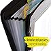 Five Star 7 Pocket Expanding File Organizer, Plastic Expandable File Folders with Customizable Tabs & Clear Cover, Holds 11