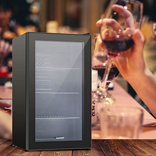 6 KUPPET+Beverage+Refrigerator+Adjustable+Removable