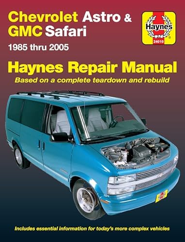 チルトン シボレー・アストロ/GMCサファリ 1985-96 整備書 Chevrolet Astro & GMC Safari ~ 1985 thru 1998 (Haynes Repair
