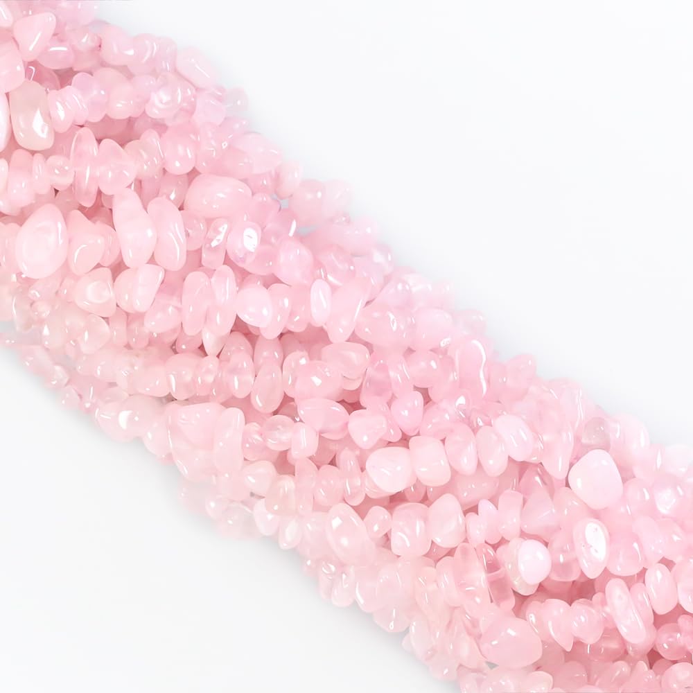 Ouubuuy Crystal Chips with Holes for Jewelery