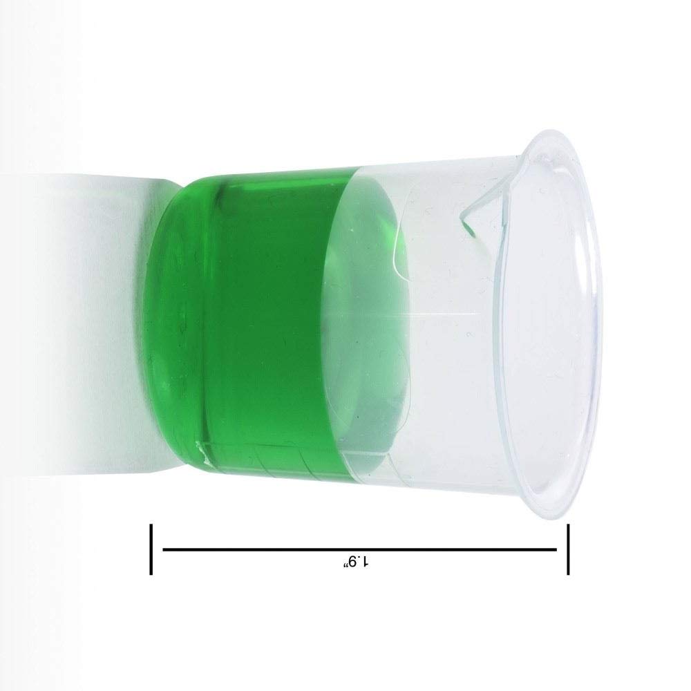 SP Bel-Art Graduated Griffin Low-Form 50ml Beakers; Polypropylene, 10ml Graduation (Pack of 12) (F26210-0000)