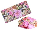 Headband [Flower] - Versatile Sports Headwear - Wear It Also As a Neck Gaiter, Bandana, Balaclava, Mask & More. Constructed with High Performance Moisture Wicking Microfiber. Perfect for Running & Hiking, Biking & Riding, Skiing & Snowboarding, Hunting, Working Out & Yoga for Women and Me