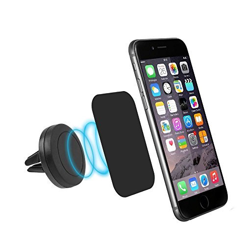 Air Vent Car Mount - Egrace Magnetic Air Vent Car Mount Cell Phone Holder For Sumsang Galaxy S7/Note 4, LG G4,NEXUS 6P, Apple iPhone 6 plus 6plus 5S , All Android Cellphone