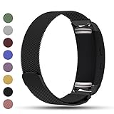 Samsung Gear Fit2/Gear Fit 2 PRO Smart Watch Replacement Band,Feskio Magnet Lock Stainless Steel Milanese Loop Metal Replacement Watchband Bracelet Wrist Strap for Gear Fit2 SM-R360 and Gear Fit 2 PRO