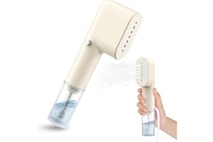 KEBNOR Travel Steamer for Clothes - Clothes Steamer Handheld, 15s Fast Heat-up Portable Steamer Mini, 1lbs Garment Steamer Iron Out wrinkles, 800W Fabric Steam Iron for Home, Office and Travel (Only 120V)